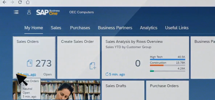 Přehledný, jasný, moderní. Takový je SAP Business One, verze 10.0